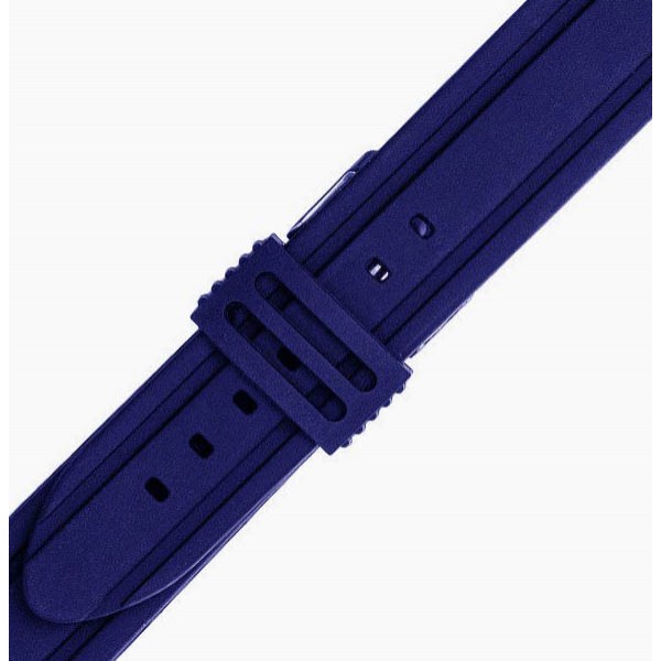 Λουράκι Σιλικόνης 8843 22mm Μπλε