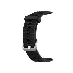 Λουράκι Σιλικόνης 22mm για Smartwatch Μαύρο 8845 Λουράκι Σιλικόνης 22mm για Smartwatch Μαύρο 8845