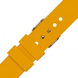 Λουράκι Σιλικόνης για Smartwatch 8874 16mm Κίτρινο Λουράκι Σιλικόνης για Smartwatch 8874 16mm Κίτρινο