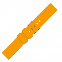 Λουράκι Σιλικόνης για Smartwatch 8874 16mm Κίτρινο