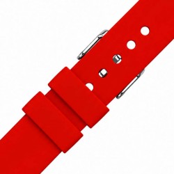 Λουράκι Σιλικόνης για Smartwatch 8874 14mm Κόκκινο