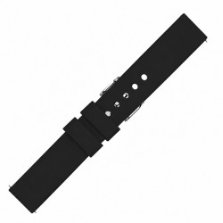 Λουράκι Σιλικόνης για Smartwatch 8874 18mm Μαύρο