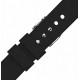 Λουράκι Σιλικόνης για Smartwatch 8874 18mm Μαύρο