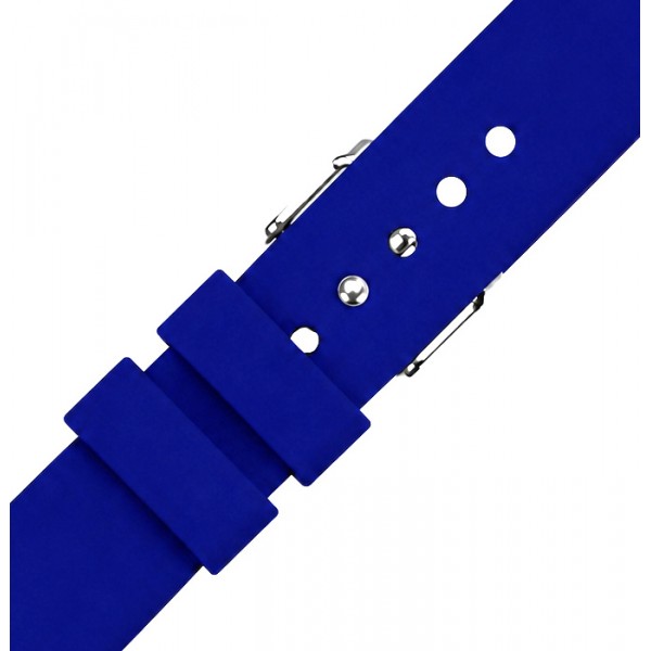Λουράκι Σιλικόνης για Smartwatch 8874 14mm Μπλε