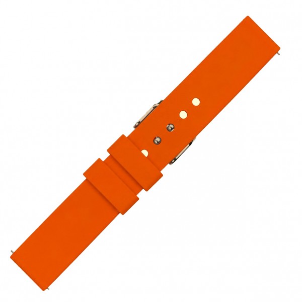 Λουράκι Σιλικόνης για Smartwatch 8874 16mm Πορτοκαλί