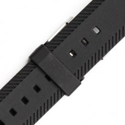 Λουράκι PU 8817 22mm Μαύρο Λουράκι PU 8817 22mm Μαύρο