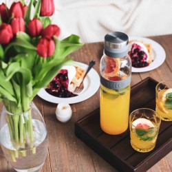 Γυάλινη Καράφα Boddels Sund 1.100ml Light grey