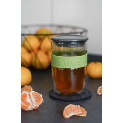 Κούπα Γυάλινη Boddels Seev 380ml Apple green