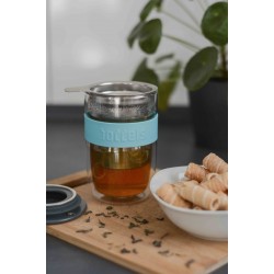 Κούπα Γυάλινη Boddels Seev 380ml Turquoise blue