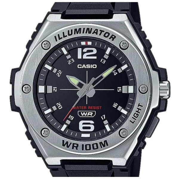 Ρολόι Χειρός CASIO MWA-100H-1AV Μαύρο