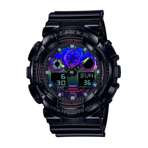 Ρολόι Χειρός Casio G-Shock GA-100RGB-1AER
