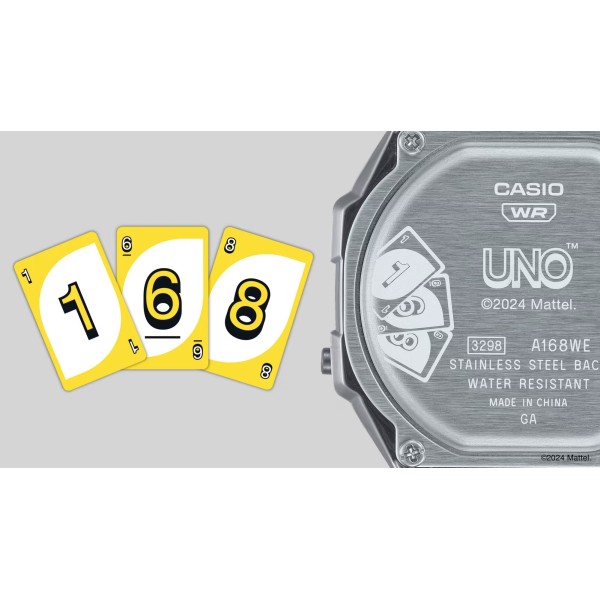 Ρολόι Χειρός Casio Vintage UNO™ A-168WEUC-1AER