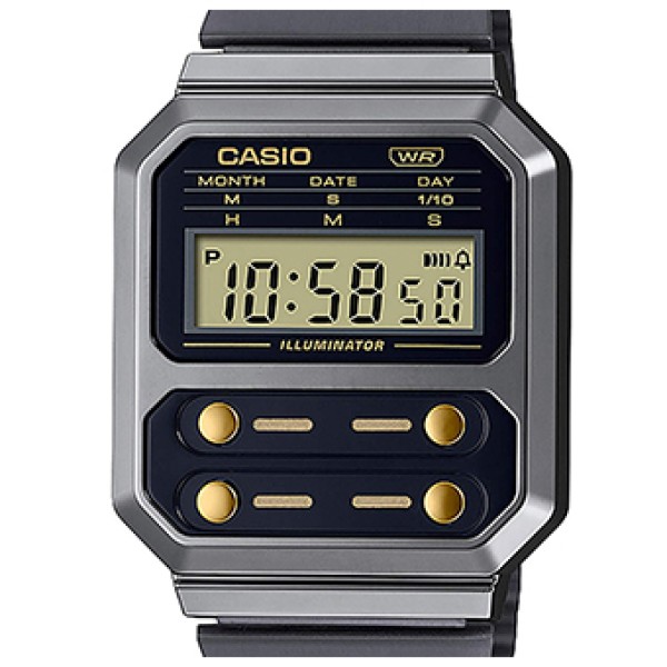 Ρολόι Χειρός Casio Vintage A-100WEGG-1A2EF