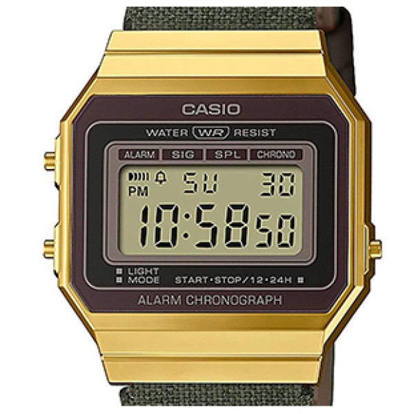 Ρολόι Χειρός Casio Vintage A-700WEGL-3AEF