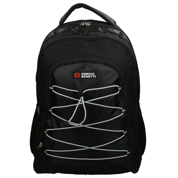 Backpack Σακίδιο Πλάτης Enrico Benetti Canyon 47236-001 Μαύρο