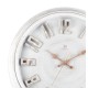 Ρολόι Τοίχου Justaminute 825 Λευκό Πλαστικό 40cm