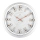 Ρολόι Τοίχου Justaminute 825 Λευκό Πλαστικό 40cm