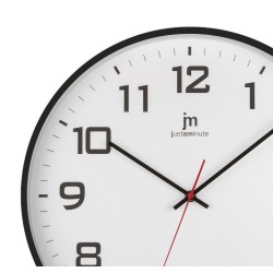 Ρολόι Τοίχου Justaminute 00880BK Μαύρο Πλαστικό 40cm Ρολόι Τοίχου Justaminute 00880BK Μαύρο Πλαστικό 40cm
