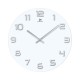 Ρολόι Τοίχου Justaminute 14897 Λευκό Πλαστικό 38cm