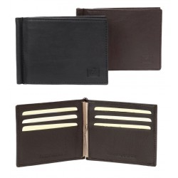 Δερμάτινο Πορτοφόλι LAVOR 7409BK Μαύρο Δερμάτινο Πορτοφόλι LAVOR 7409BK Μαύρο