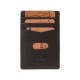 Δερμάτινη Καρτοθήκη Lavor 1-3772BR Καφέ