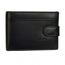 Δερμάτινο Πορτοφόλι LAVOR 3420 Μαύρο