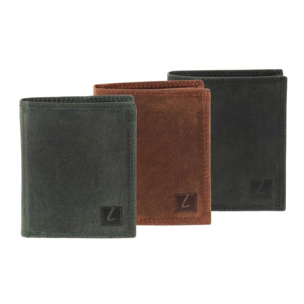 Ανδρικό Δερμάτινο Πορτοφόλι Lavor 1-2106 Λαδί