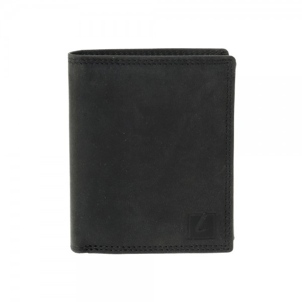 Ανδρικό Δερμάτινο Πορτοφόλι Lavor 1-2127 Μαύρο