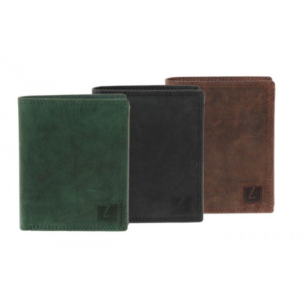 Ανδρικό Δερμάτινο Πορτοφόλι Lavor 1-2130 Καφέ