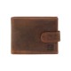 Ανδρικό Δερμάτινο Πορτοφόλι Lavor 1-2131 Καφέ