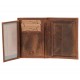 Ανδρικό Δερμάτινο Πορτοφόλι Lavor 1-2132 Καφέ