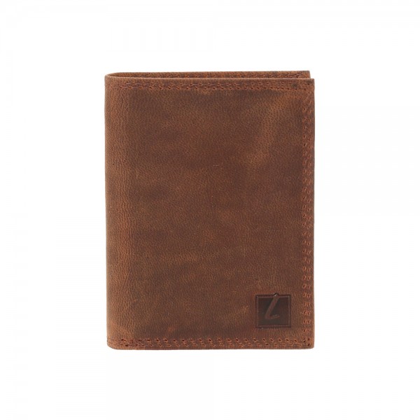 Ανδρικό Δερμάτινο Πορτοφόλι Lavor 1-2132 Καφέ