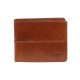 Ανδρικό Δερμάτινο Πορτοφόλι LAVOR 1-3227CQ Ταμπά
