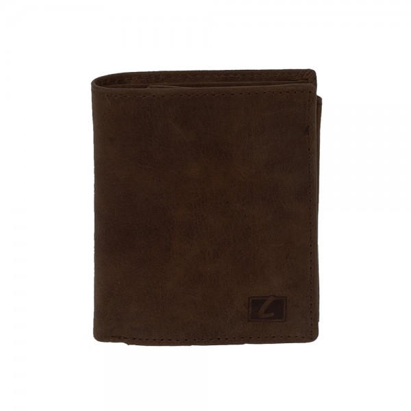 Δερμάτινο Πορτοφόλι Lavor 1-3309OILY Καφέ