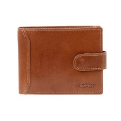 Ανδρικό Δερμάτινο Πορτοφόλι LAVOR 1-3810CQ Ταμπά