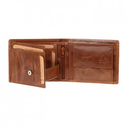 Ανδρικό Πορτοφόλι LAVOR 1-3825CQ Ταμπά Δερμάτινο