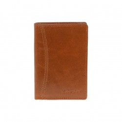 Ανδρικό Δερμάτινο Πορτοφόλι LAVOR 1-3840TB Κονιάκ