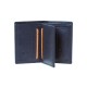 Ανδρικό Δερμάτινο Πορτοφόλι LAVOR 1-3840BLU Μπλε