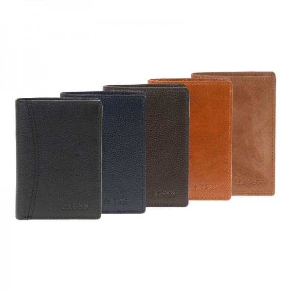 Ανδρικό Δερμάτινο Πορτοφόλι LAVOR 1-3840BLU Μπλε