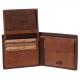 Ανδρικό Πορτοφόλι LAVOR 1-6065BR Καφέ Δερμάτινο