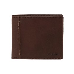 Ανδρικό Πορτοφόλι LAVOR 1-6065BR Καφέ Δερμάτινο