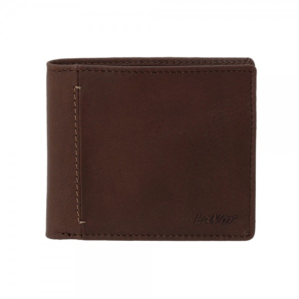 Ανδρικό Πορτοφόλι LAVOR 1-6065BR Καφέ Δερμάτινο