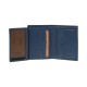 Ανδρικό Δερμάτινο Πορτοφόλι LAVOR 1-6179BLU Μπλε