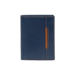 Ανδρικό Δερμάτινο Πορτοφόλι LAVOR 1-6179BLU Μπλε