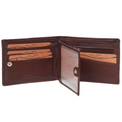 Δερμάτινο Πορτοφόλι LAVOR 1-2104BRA Καφέ