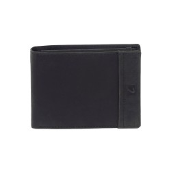 Δερμάτινο Πορτοφόλι LAVOR 1-3207BK Μαύρο