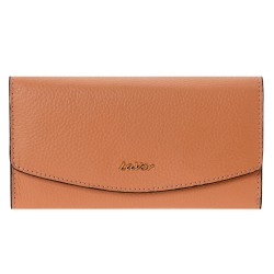 Γυναικείο Δερμάτινο Πορτοφόλι Lavor 1-6039OR Κοραλί