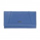 Γυναικείο Δερμάτινο Πορτοφόλι Lavor 1-6154BL Γαλάζιο