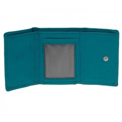 Γυναικείο Πορτοφόλι Lavor 1-3312 Τιρκουάζ Δερμάτινο