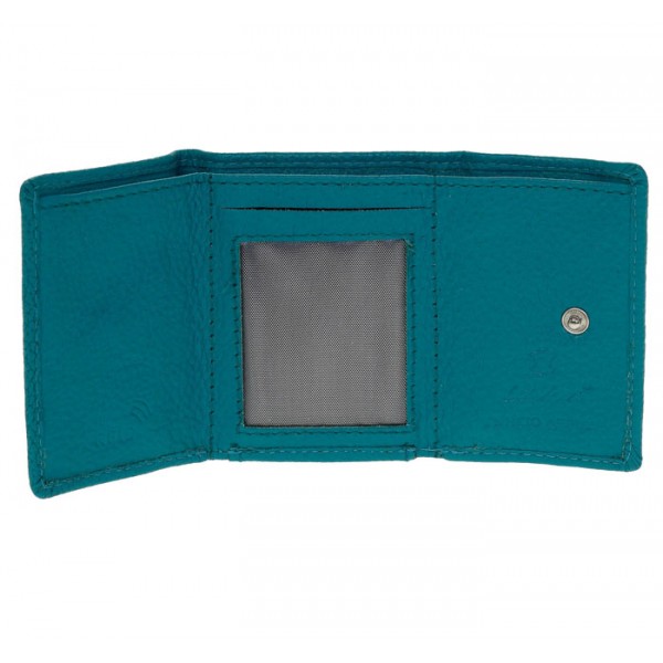 Γυναικείο Πορτοφόλι Lavor 1-3312 Τιρκουάζ Δερμάτινο